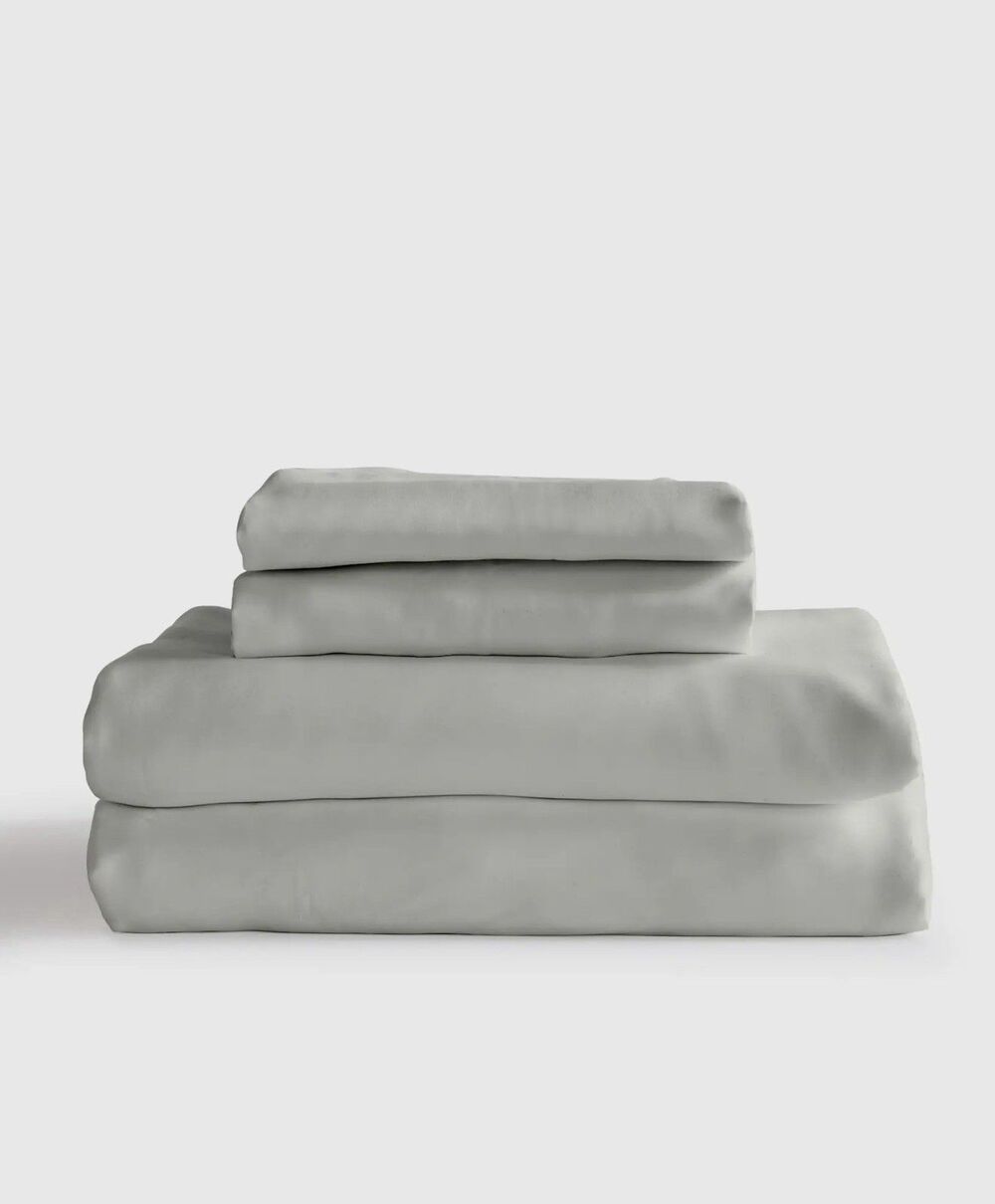 Quince King Bamboo Sheet Set Eucalyptus 100% Organic Viscose Cooling Soft $144